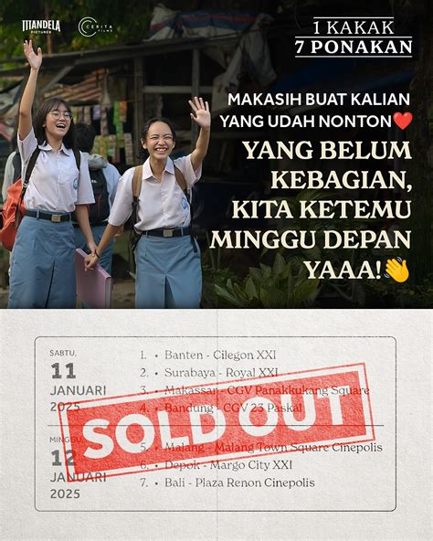 1 Kakak 7 Ponakan 2025